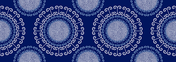 Textile fashion, african print fabric, abstract seamless pattern, vector illustration file.