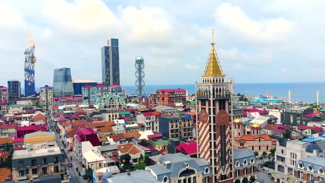 Batumi aerial view, Georgia.
