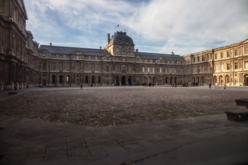 Fototapeta premium Cour carrée du Louvre Paris