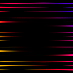 Colorful linear abstract background vector