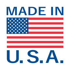 made in Usa logo, logo vettoriale prodotto in America
