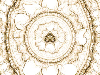  surreal futuristic digital 3d design art abstract background fractal illustration for meditation and decoration wallpaper