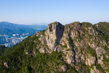 Lion rock mountain