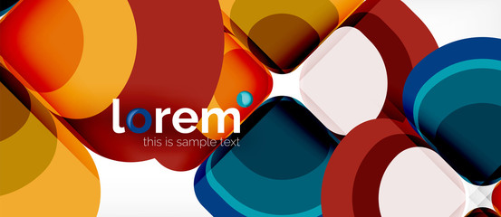 Geometric modern abstract background