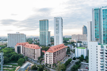 Obraz premium Pattaya City has many hotels and accommodation.