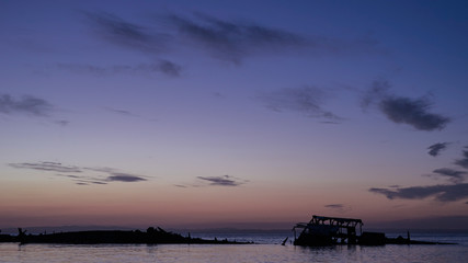 Fototapeta na wymiar Infinity Sky , Moreton Island