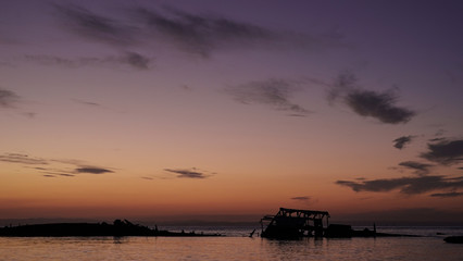 Fototapeta na wymiar Golden Hour , Moreton Island, Australia