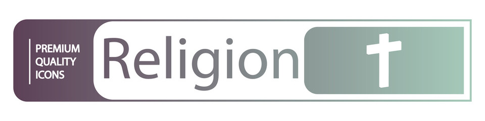 Obraz premium background religion icons