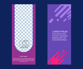 Social media banner template