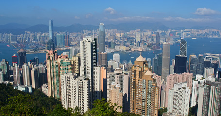 Fototapeta na wymiar Hong kong city