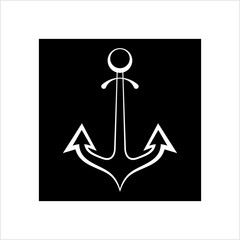 Anchor Icon, Flat