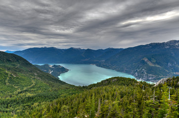 Obraz premium Garibaldi Lake - Squamish, BC, Canada