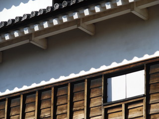 The window installed in the castle
