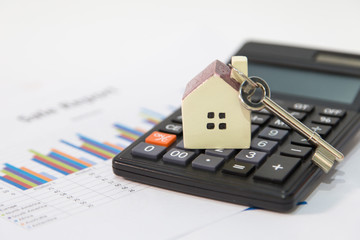 Home savings money,Home concept,Home savings