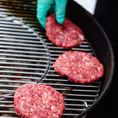 grilled cutles with vegetables