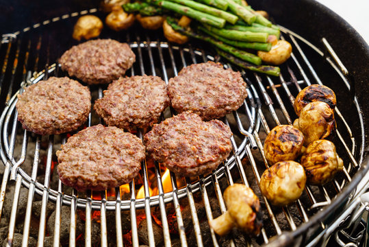 grilled cutles with vegetables