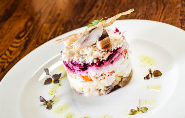 salad with beetroot