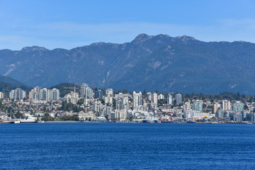 Fototapeta premium North Vancouver Skyline - Canada