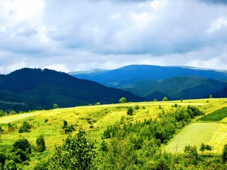 Fototapeta na wymiar Carpathian Mountains 