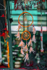 Dream catchers hanging by a thread