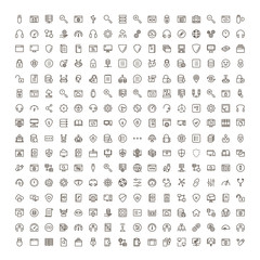 Programming icon set