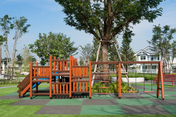Fototapeta na wymiar Set of children playground