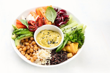 Vegetarian buddha bowl