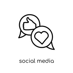 Social media icon from collection.