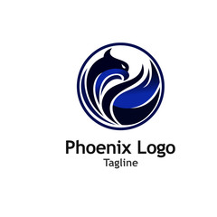 Creative Phoenix Logo Vector
