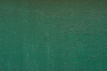 green painted metallic background texture