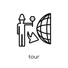 Tour icon from Museum collection.