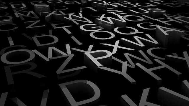 Background of Letters
