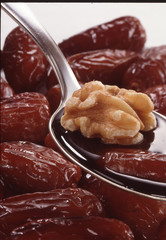 Dates and walnuts