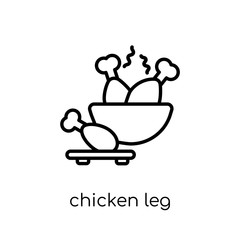 Chicken leg icon from Restaurant collection.