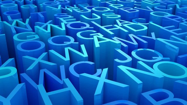 Background of Letters
