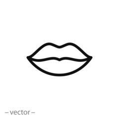 lips vector icon