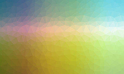 Abstract Low-Poly Triangular Modern Geometric Background. Colorful Polygonal Mosaic Pattern Template. Repeating Routine With Triangles. Origami Style With Gradient. Futuristic Design Backdrop