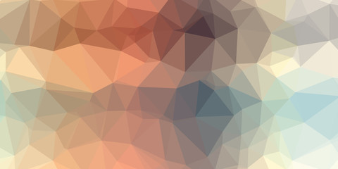 Obraz premium Abstract Low-Poly Triangular Modern Geometric Background. Colorful Polygonal Mosaic Pattern Template. Repeating Routine With Triangles. Origami Style With Gradient. Futuristic Design Backdrop