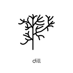 Dill icon from Fruit and vegetables collection.