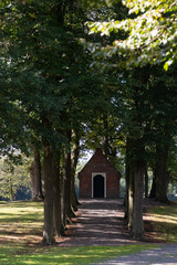 Fototapeta na wymiar 18th Century Saint John Chapel, Leende, North Brabant, Netherlands