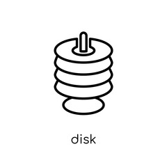 Disk icon from Geometry collection.