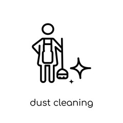 dust cleaning icon from Hygiene collection.