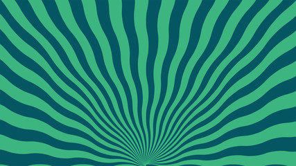 Abstract background from curved green and blue lines