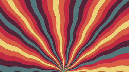 Abstract background from curved color lines