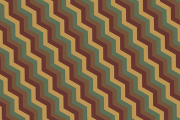 Zigzag pattern. Geometric background flat style illustration. Texture for print, banner, web, flyer, cloth, textile. 