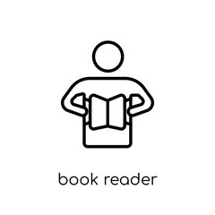 book reader icon from Electronic devices collection.