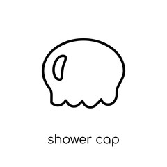 Shower cap icon from collection.