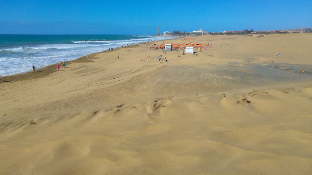 Auf den D&uuml;nen von Maspalomas