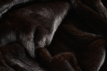 Mink brown fur texture.