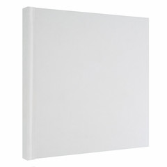White book isolated on white